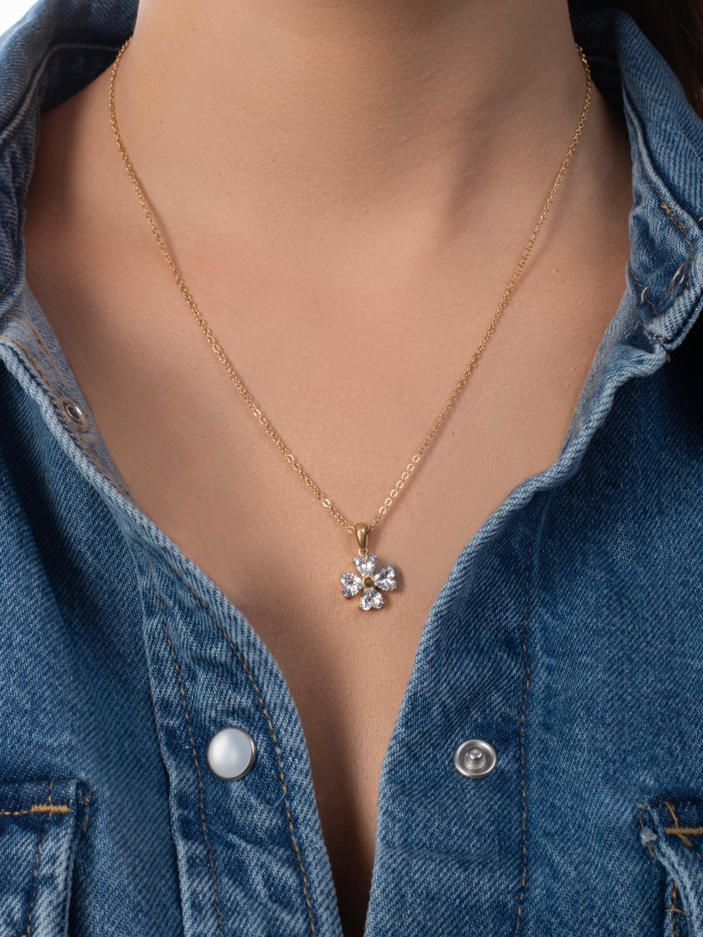 Phoebe Necklace - 18K Gold Plated