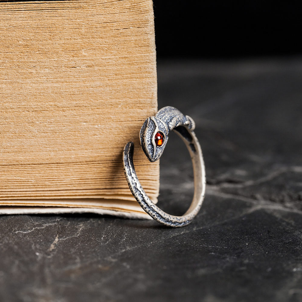 Lizard Gemstone Ring