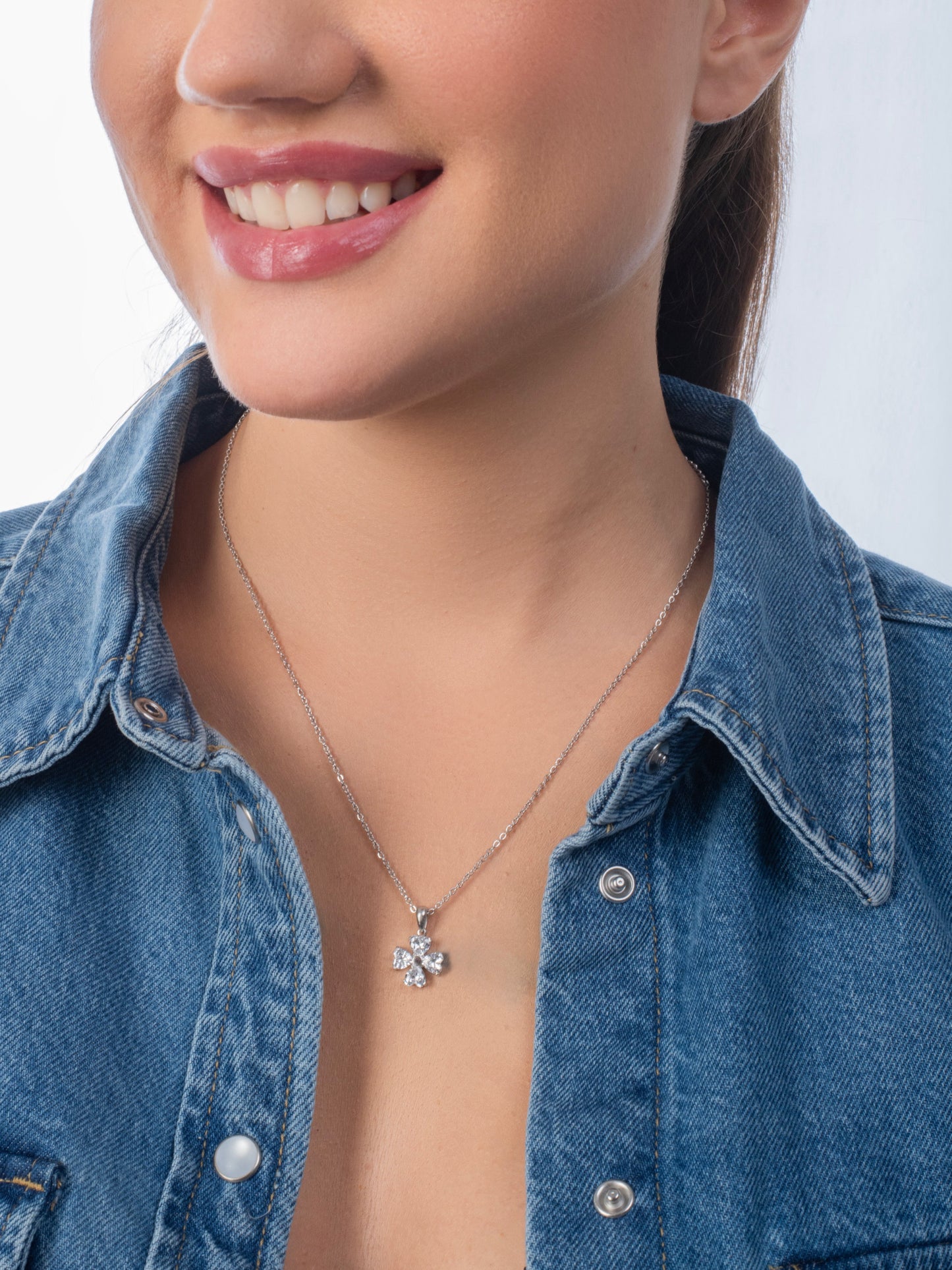 Phoebe Necklace  - Silver Edition