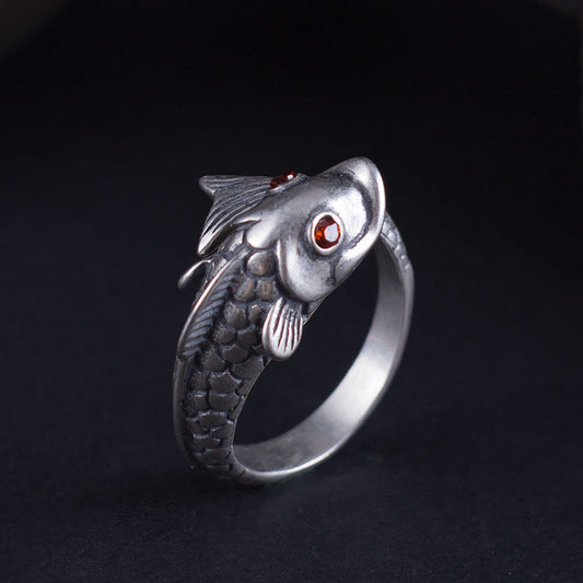 Fortune’s Leap: Koi-Inspired Statement Ring