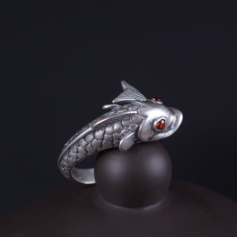 Fortune’s Leap: Koi-Inspired Statement Ring