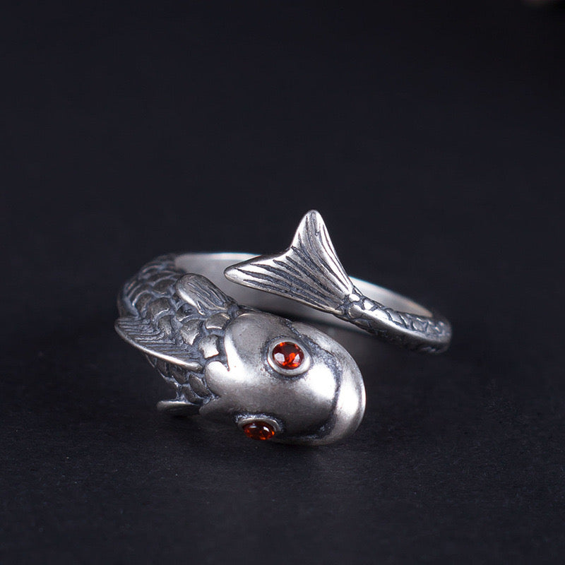 Fortune’s Leap: Koi-Inspired Statement Ring