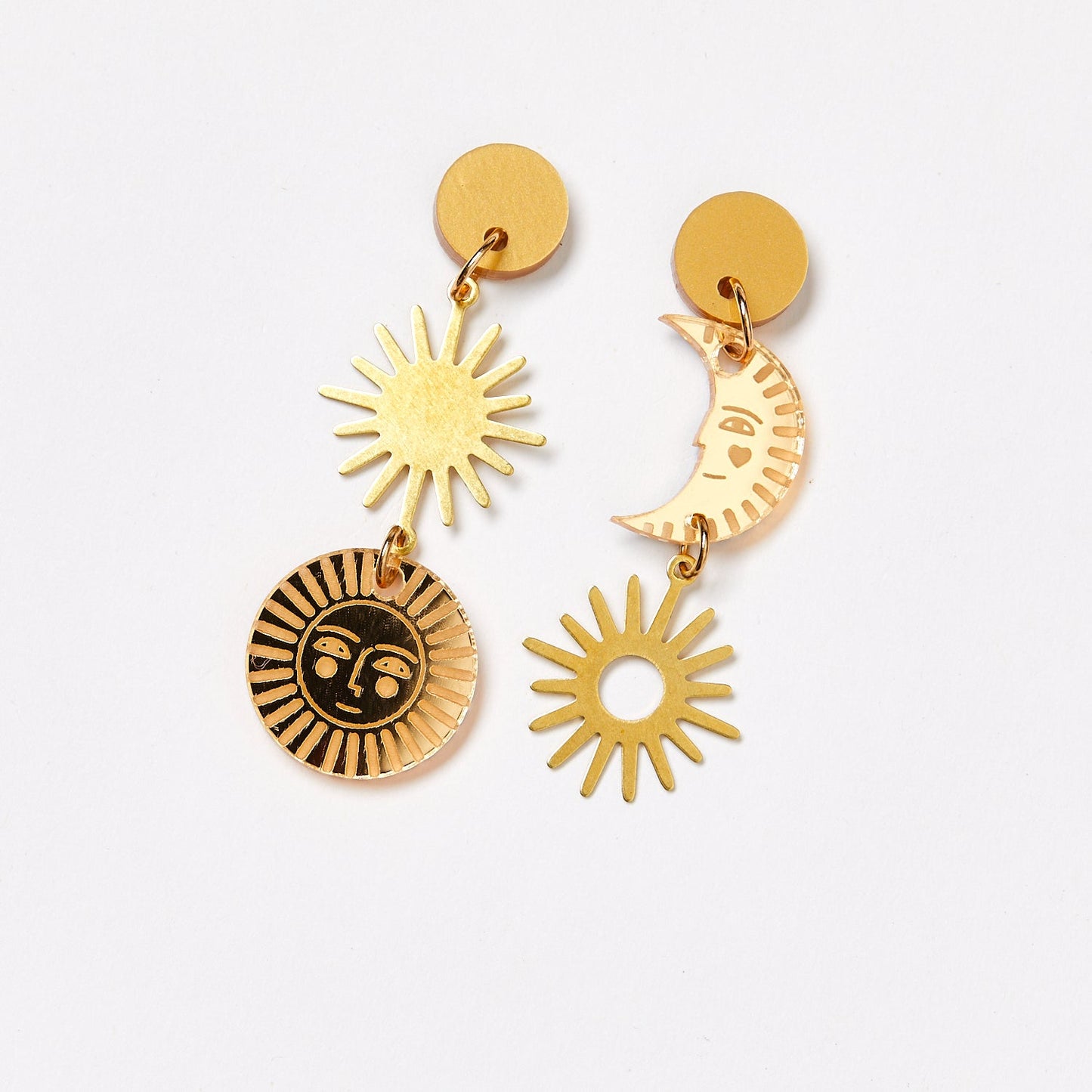 Penny Earrings - Gold