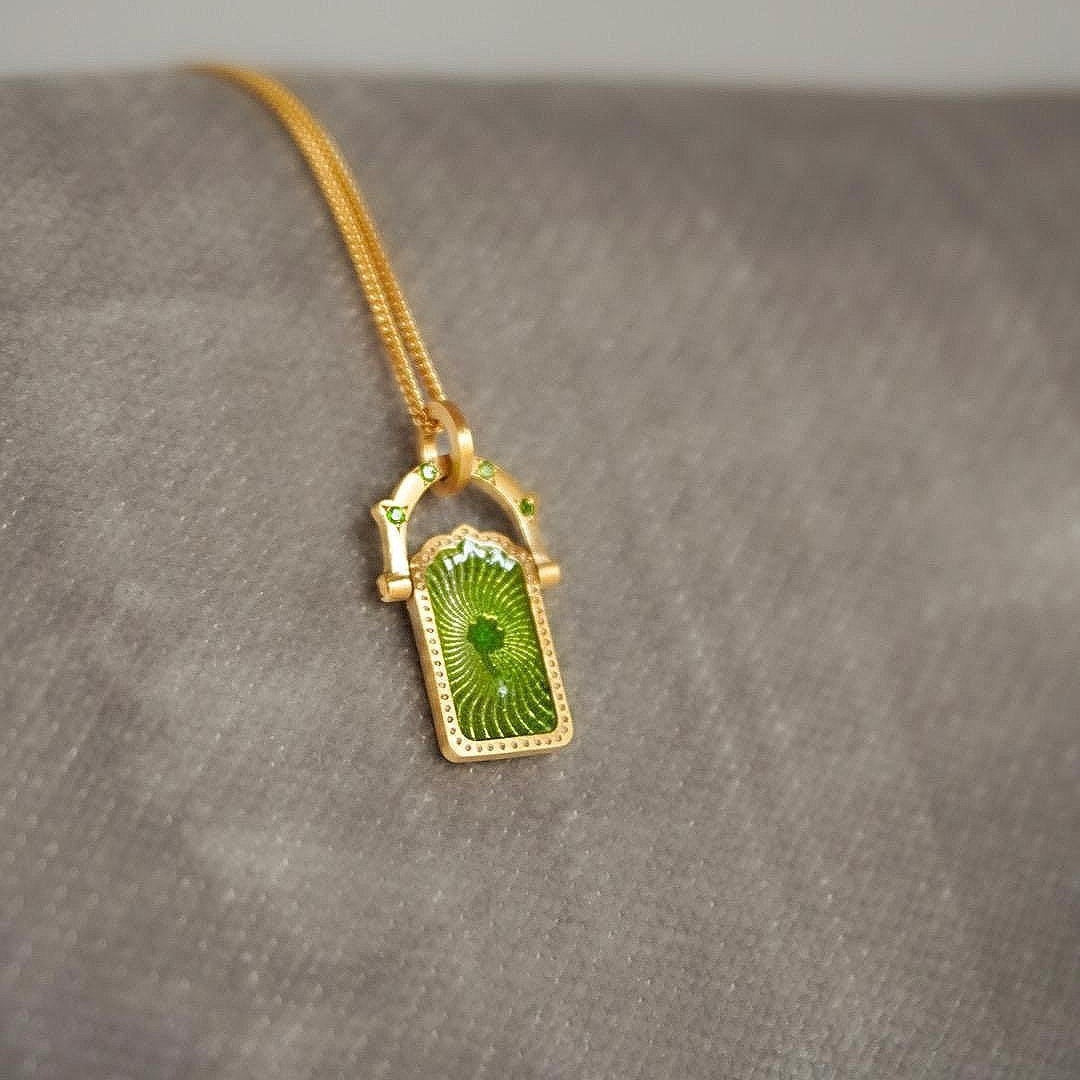 Tarot Color Lucky Necklace