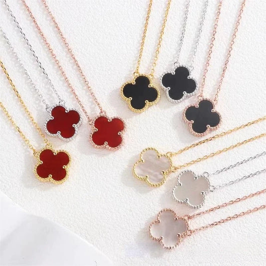 Flower necklace series
