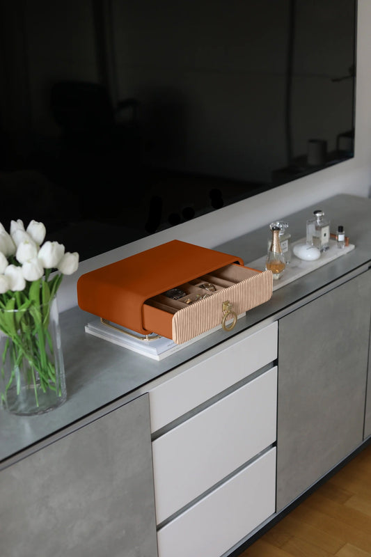 Sofia Jewelry Box - Cappuccino