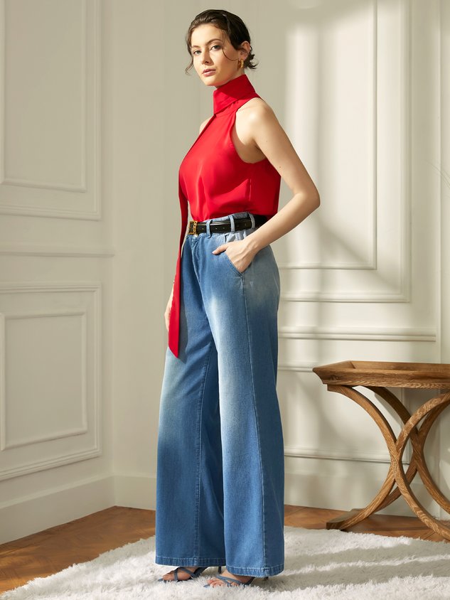 Denim Plain Urban Jeans