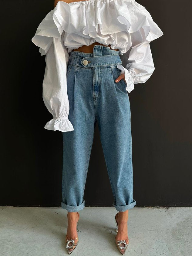 Urban Plain Regular Fit Denim Jeans