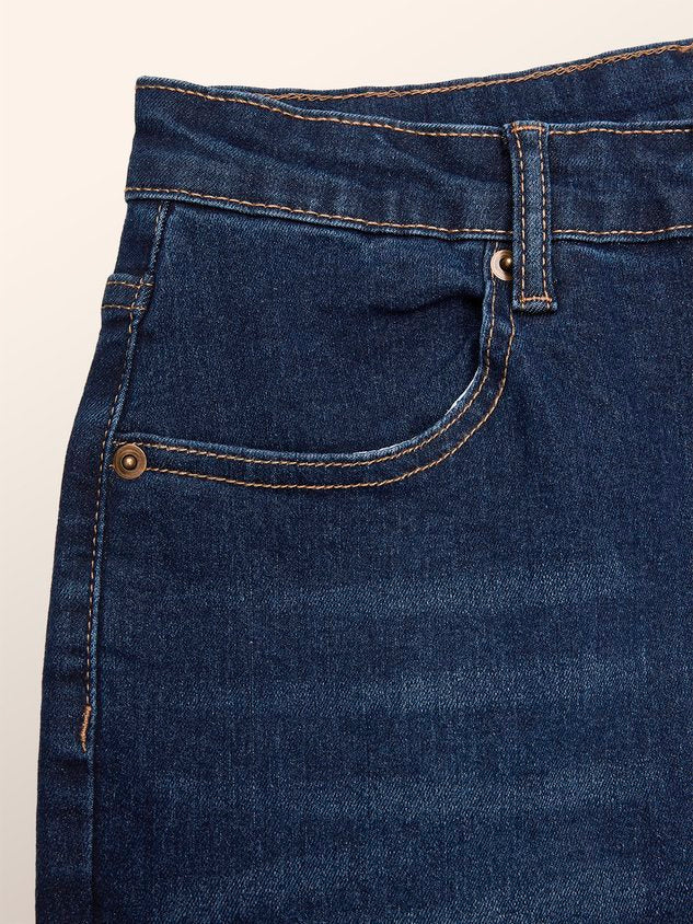 Denim Plain Casual Regular Fit Jeans