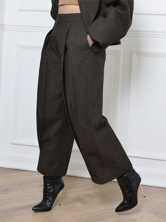 Loose Urban Plain Fashion Ankle Daily Pants