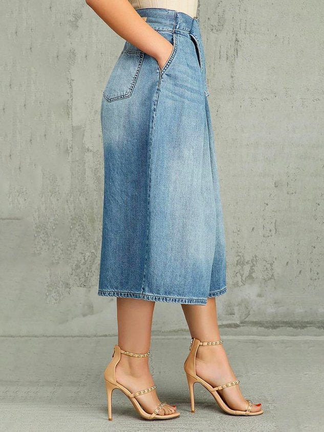 Plain Urban Denim Regular Fit Jeans