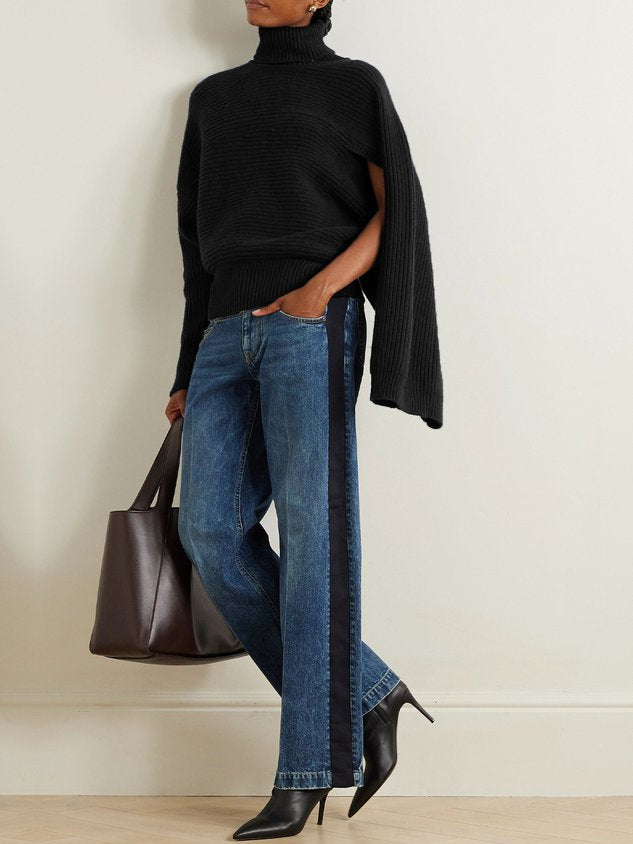 Urban Color Block Regular Fit Jeans