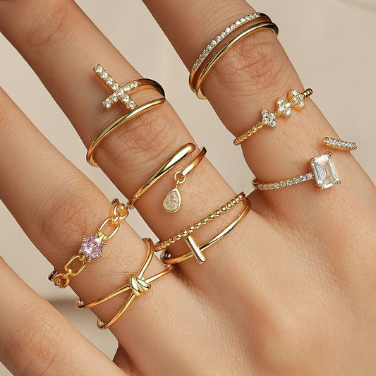 Niche design diamond ring series